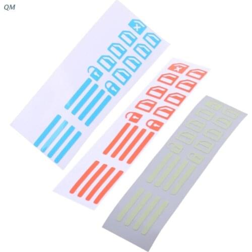 Car Door Window Lift Window Button Sticker Car Sticker Luminous Car Styling 13MF