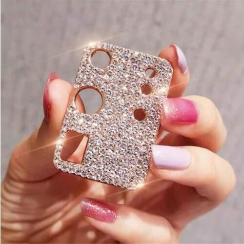 Bling Glitter Diamond Camera Lens Screen Protector for Samsung Galaxy S20 S21 Plus Note 20 Ultra S21+ Screenprotector Back Cover