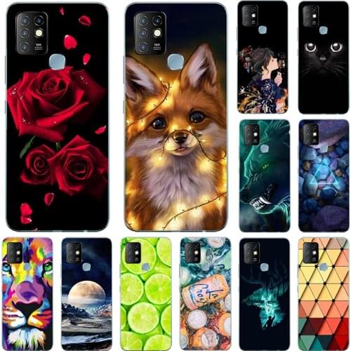 Fashion Printed Case for Infinix Smart 5 X657 X657C 6.7-inch Cover Cute Printing soft silicone Phone Case
