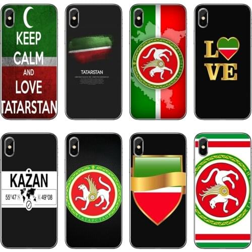 Tatarstan National Flag Accessories Phone Case For iPhone 11 Pro XS Max XR X 8 7 6 6S Plus 5 5S SE 4S 4 iPod Touch 5 6