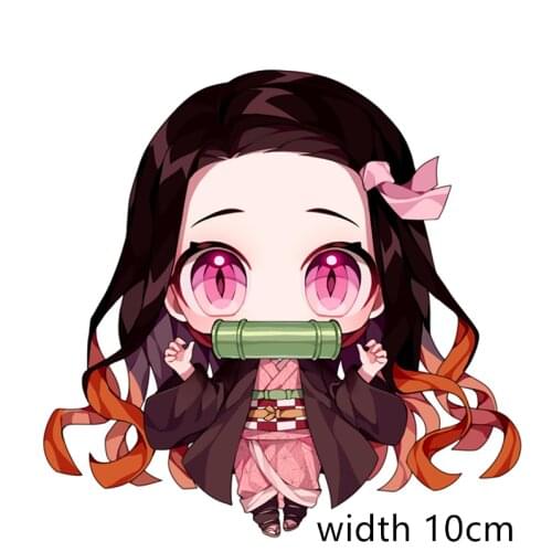 Demon Killer nezuko Camado color car stickers for Volkswagen BMW E46 E90 Passat B6 sticker