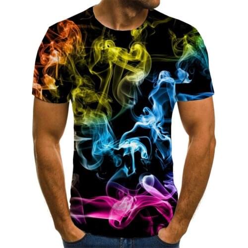 Giyu Brand Smoke Cloud T shirt Men Colorful Tshirts Casual Harajuku Tshirt Printed Art Anime Clothes Mens Clothing summer