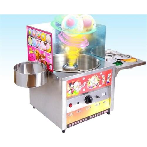 Gas type Sweet cotton candy maker cotton sugar floss machine