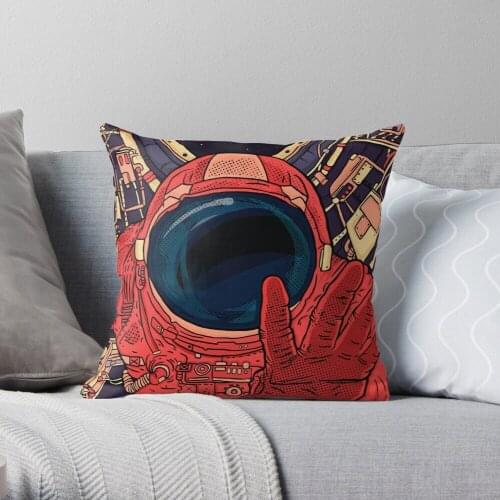 Intergalactic Throw Pillow Cushion Cover Polyester throw pillows case on sofa home living room car seat decor 45x45cm