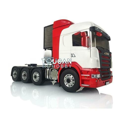 LESU Metal 8*8 Chassis 1/14 Scan RC Tractor Truck Model Painted Hercul Cabin THZH0614-SMT2