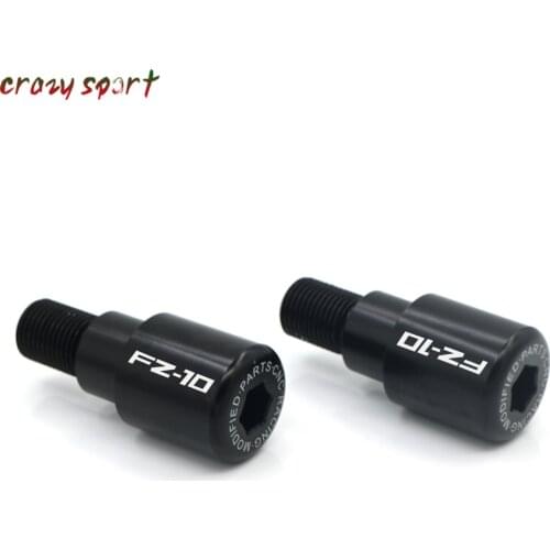Handlebar Grip Bar Ends Slider For YAMAHA FZ-10 FZ10 FZ 10 2016 2017 2018 Motorcycle Accessories CNC With Logo