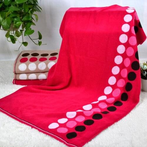 Wholesale price cotton bath towel 3, bigger and thicker, plain cotton adult bath towel, good water absorption