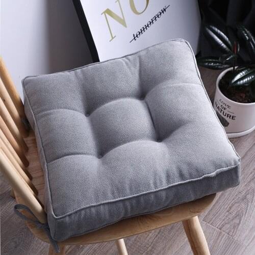 1 Piece Home Chair Seat Cushion Soft Chair Back Seat Pad Throw Pillow Floor Cushion Decorative Sofa Pillow Office Sit Cushion