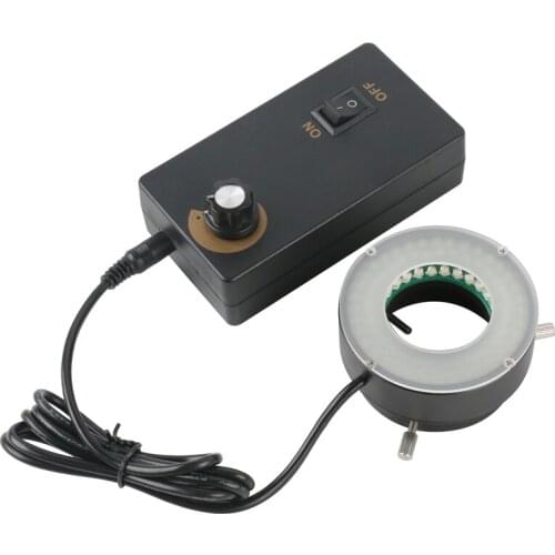 Adjustable Brightness 96 Lamp LED Ring Light Diameter 50MM Ring For HDMI VGA USB Monocular Microscope Digital Video Camera