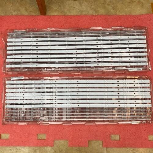 14 PCS LED backlight strip for E75-E3 XY-MC E75 R L LB75011 V1_06 V0_05 E466169
