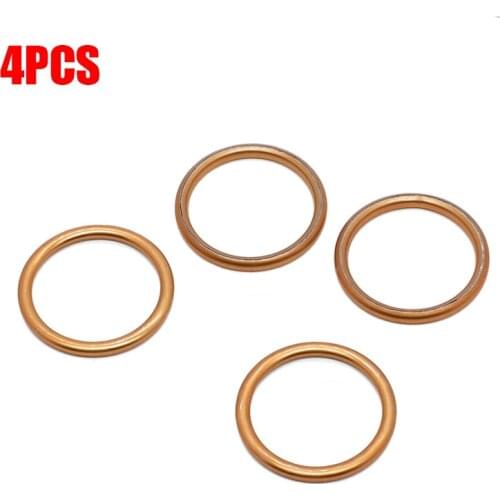 Exhaust Pipe Header Gasket Muffler Seal O-Ring for Honda CB700 CB750 CB900 CB1000C CB1100F 18291-MM5-860 18291-254-000