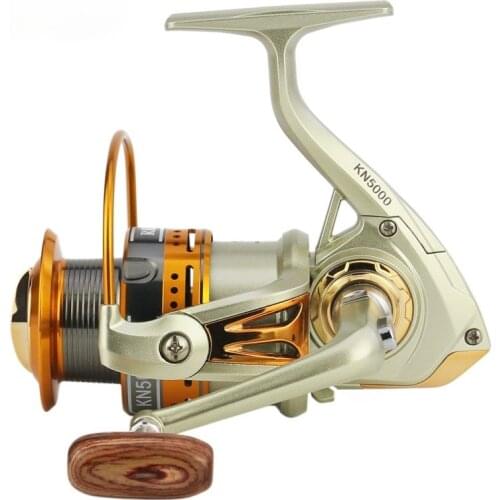 2021 brand KN series rocker arm interchangeable left and right metal rocker arm without gap spinning reel saltwater fishing reel