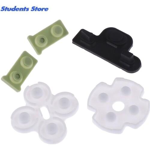 5pcs/set For Ps3 Controller Conductive Rubber Soft Rubber Silicon Conductive Button Pad Replacement
