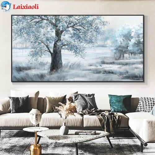 DIY Diamond Painting Abstract art, big tree landscape Full Square Diamond Embroidery sale Cross Stitch sets Mosaic Handmade Gift