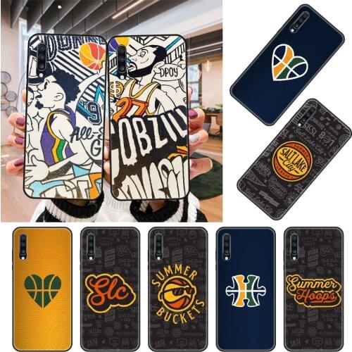 Phone Case For Samsung Galaxy A71 A51 A70 A50 A40 A30 A10 A20 E S Black Cover Coque Trend Prime Art Basketball Game Star Love