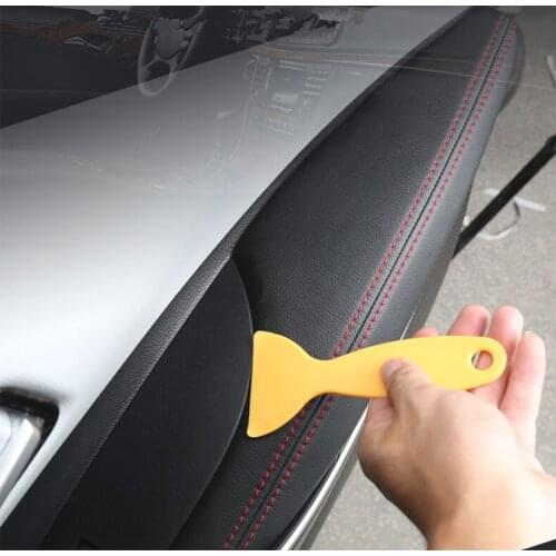 Car Door armrest case holster Environmentally-friendly microfiber leather door armrest sticker For Toyota Corolla 12TH 2019-2021