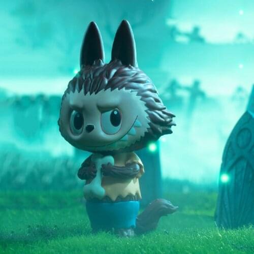 LABUBU The Monster Carnival Series Wolf Man Action Figure Doll Toys Collectible Monster Room Decoration Lovely Gifts for Kids