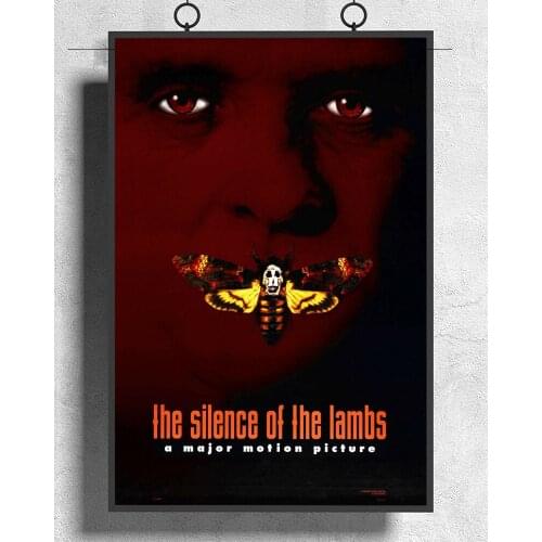L141 THE SILENCE OF THE LAMBS Movie Silk Fabric Poster Art Decor Indoor Painting Gift