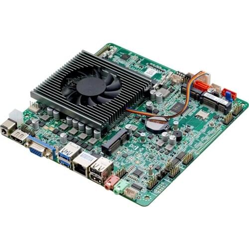 I5 3317U MINI Fanless PC all in one motherboard 2*VGA/1*SO DDRIII/3* SATAII 2 LAN 6 COM