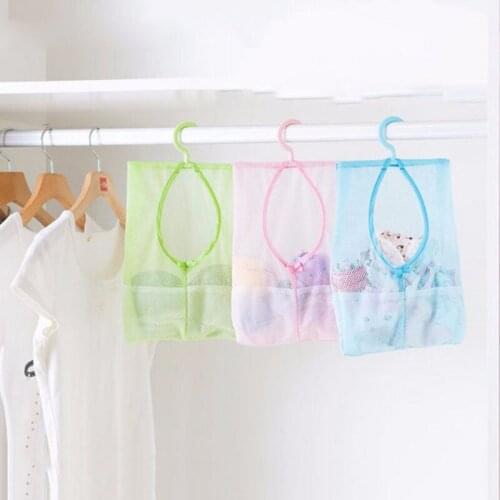 Multi Purpose Hanging Mesh Storage Bag for Socks Lingerie Stockings Bra Underwear AUG889
