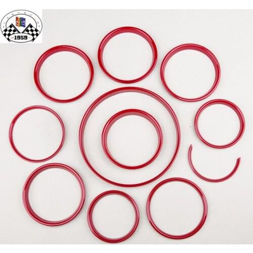 Decoration Mini Cooper Interior Rings 11 Pcs For mini f56 cooper