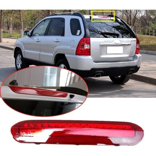 Lofty Richy For KlA Sportage 2005 2006 2007 2008-2010 LED Rear additional brake light High mount stop light Center stop lamp