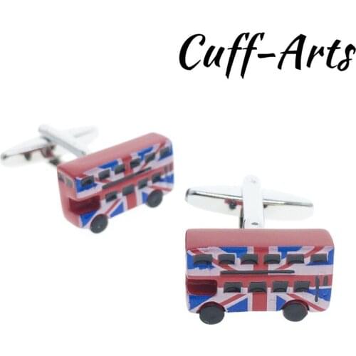Cufflinks for Men London Bus Cufflinks Mens Cuff Jewelry Mens Gifts Vintage Cufflinks Gemelos by Cuffarts C10350