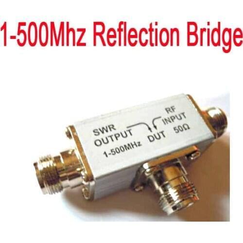 1MHZ-500MHz reflection Bridge Standing VSWR Wave/SWR /RF/ Directional sensor for Antenna RF network measurement debugging