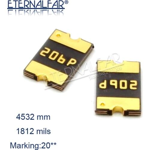 4532mm 1812mils PTC Resettable Fuses MF-MSMF200-2 2A 8V Marking 20XX Hard disk drives USB port protection PC motherboards Fuse
