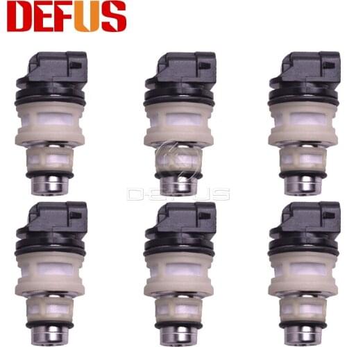 6pcs Hot Injection Nozzle Fuel Injector OEM 17111986 D224A5278 5235277 For Cars-Trucks 2.0L 2.2L 2.5L L4 Rochster TBI 1987-1991