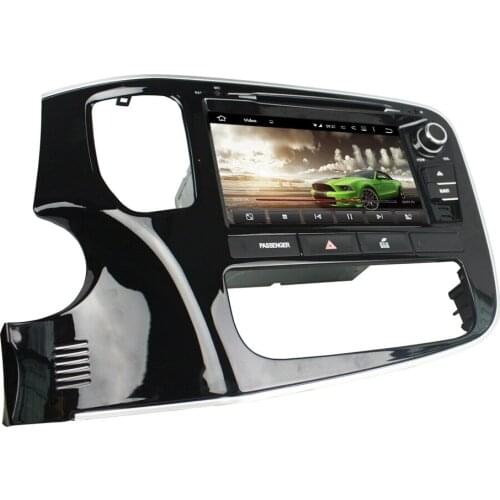 CarPlay IPS PX6 2 din 8" Android 10 Car Radio DVD GPS Bluetooth 5.0 WIFI for Mitsubishi Outlander 2013 2014 2015 Free Can bus