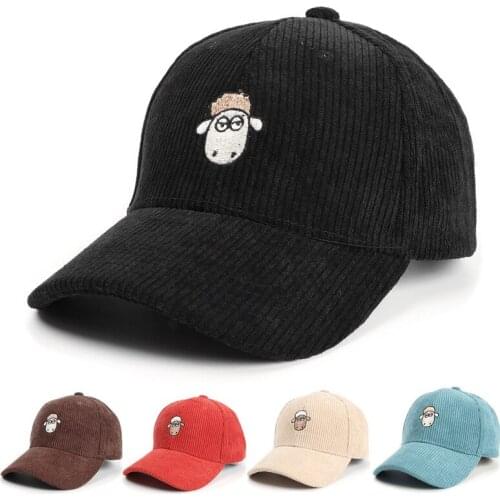 New Summer Fashion Hip Hop Hat Wave Embroidery Corduroy Baseball Cap Men And Women Outdoor Sports Leisure Sun Hats Snapback Caps