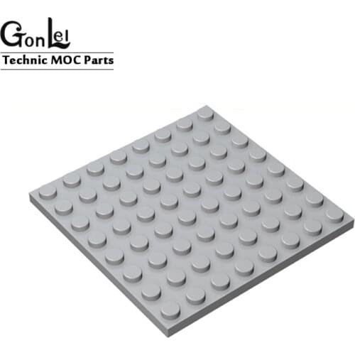 10Pcs/lot Plate 8X8 Building Block Part DIY Creative Toys For Kids Compatible MOCs Brick element 41539 Educational Toys Gifts
