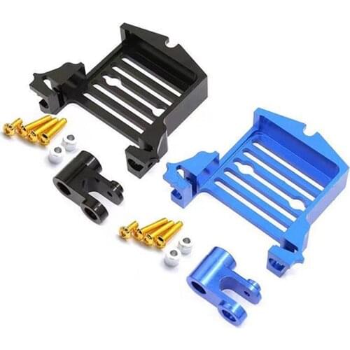 Steering Gear Bracket Servo Base w/ Steering Arm for X-Maxx RC Car Modification Upgrade Accessories