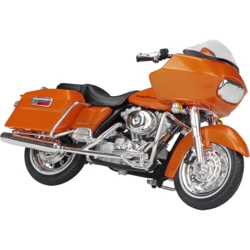 Maisto 1:18 2002 FLTR Road Glide Die Cast Vehicles Motorcycle Model Toys Kids Gifts Collectible Free Shipping