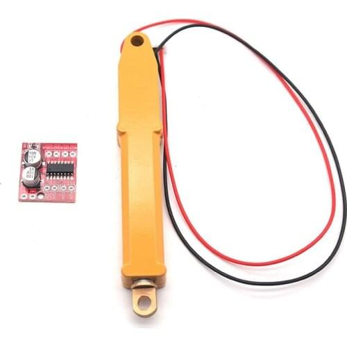 N20 Electric Full Metal Push Rod Push Rod for Rc Excavator Dump Truck Metal Cylinder with Motor Drive Board