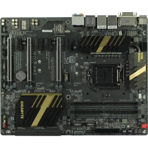 Original motherboard for Gigabyte GA-Z170X-UD5 LGA 1151 DDR4 Z170X-UD USB2.0 USB3.0 USB3.1 M.2 Desktop motherborad Free shipping