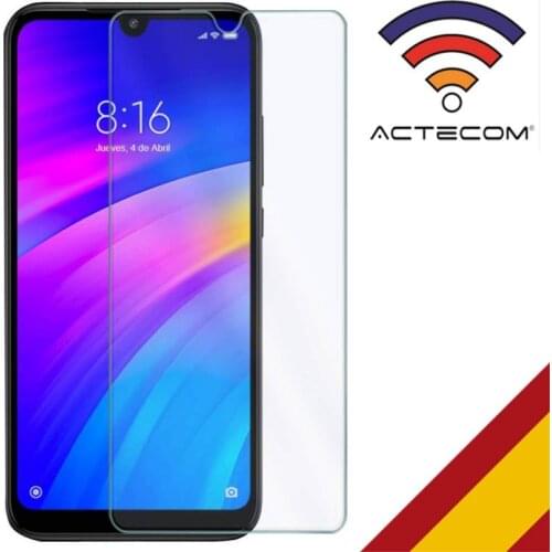 ACTECOM Protector de Pantalla para Xiaomi Redmi NOTE 8T Cristal Templado Redmi NOTE 8T 9H 2.5D Glass Premium 0,3mm