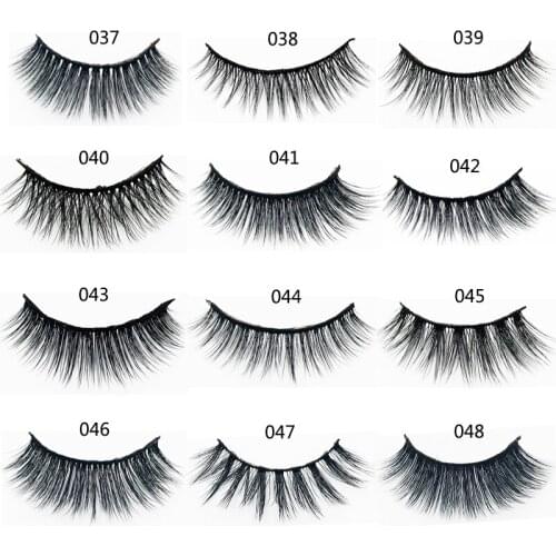 Flash Girl 5 Pairs 3D Mink Lashes 25 Styles Natural Long Eyelash Extension Thick Soft Eyelashes Handmade Eye Makeup Tool