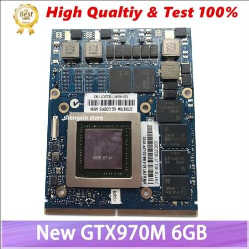 For MSI GT60 GT70 GT780DX GTX 970M GTX970M MS-1W0H1 N16E-GT-A1 Ver 1.0 DDR5 VGA Video Display Card 100% WORK