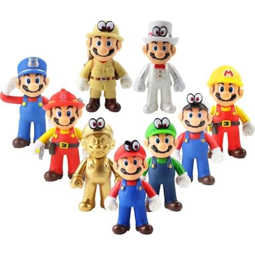 9Styles 12cm PVC Action Figure Dolls Cartoon Game Model Collection Toys For gift