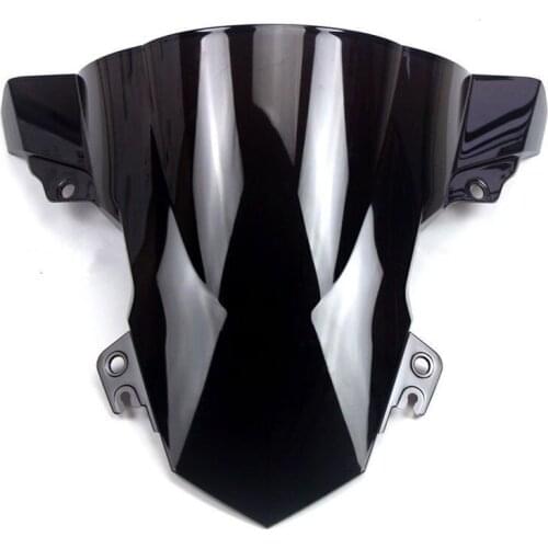 Clear Black Motorcycle Windshield Windscreen Fit For BMW S1000 S1000RR 2015 2016 2017 2018