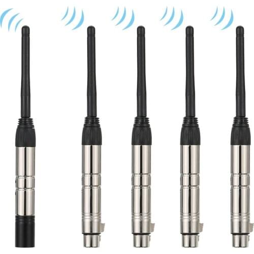 For DJ Disco Light Party lights DMX512 2.4G ISM Wireless 5PCS Transmitter Receiver Kit for DJ Show Club Disco KTV Stage Light