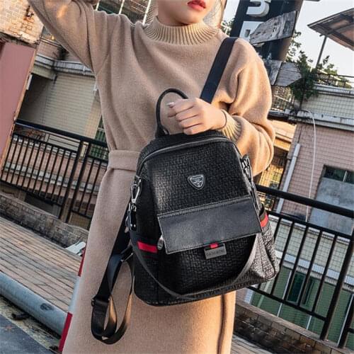 HYUCENY Women's Leather Backpacks