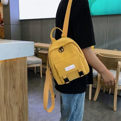 Fashion Mini Backpack Women Kawaii Shoulder Bag For Teenage Girls Multi-Function Small Bagpack Ladies Travel School Backpacks