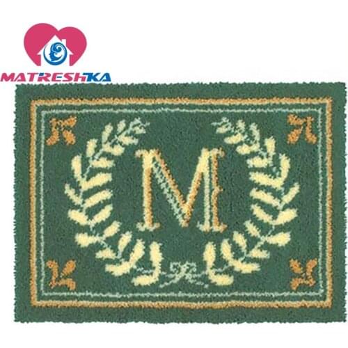 Latch hook rug kits carpet embroidery hook needlework button package carpet embroidery Foamiran for crafts do it yourself