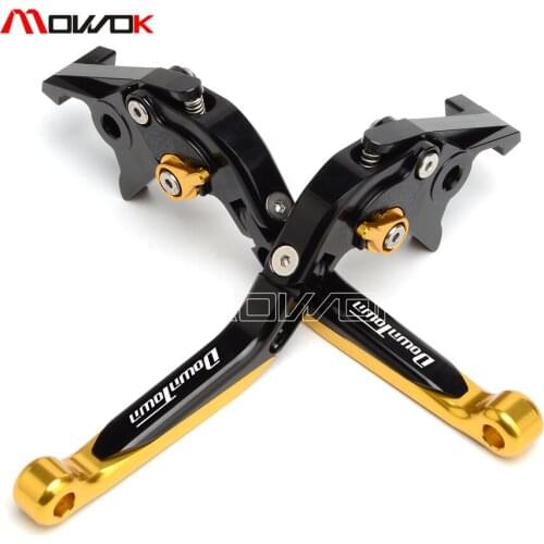 CNC Motorcycle Brakes Adjustable Foldable Extendable Clutch Brake Lever Set Fit For KYMCO DOWNTOWN 125/200/300/350