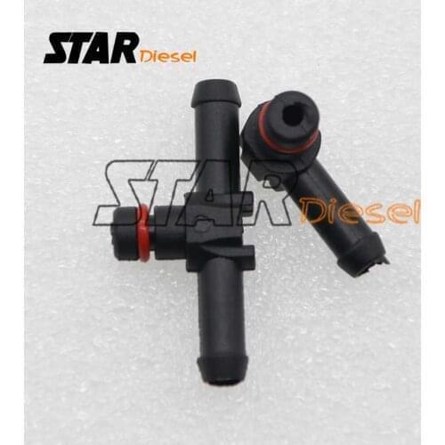 5 pcs L Type Return Oil Backflow Pipe Connector Return Oil Backflow for Denso Series Diesel Injector S0303