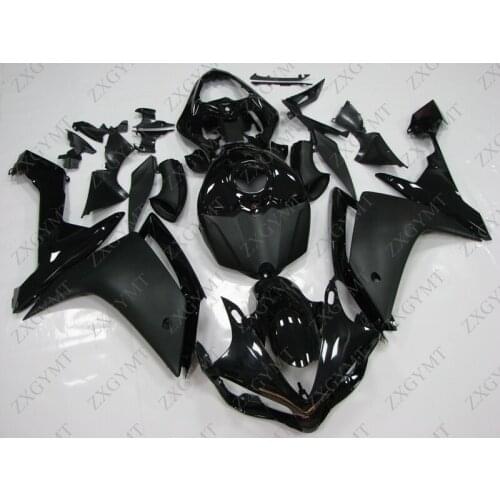 Fairings for YAMAHA YZFR1 2007 - 2008 Black Fairings YZF1000 R1 08 Fairing YZFR1 07