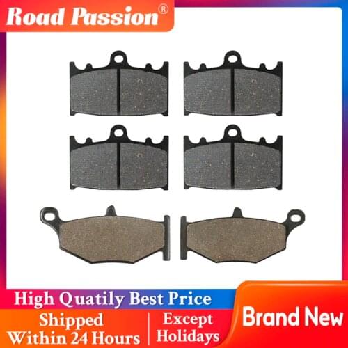 Road Passion Motorcycle Front and Rear Brake Pads For SUZUKI GSR400 K6 2006 GSR600 K6/K7/K8 2006-2010 FA158 FA419